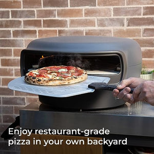 Everdure KILN S Series 1-Burner Gas Pizza Oven - 16” Restaurant Quality Pizza In Under 2 Minutes - Backyard, Portable Pizza Oven for Families, Entertainers & Pizza Enthusiasts, Cooks More Than Pizza