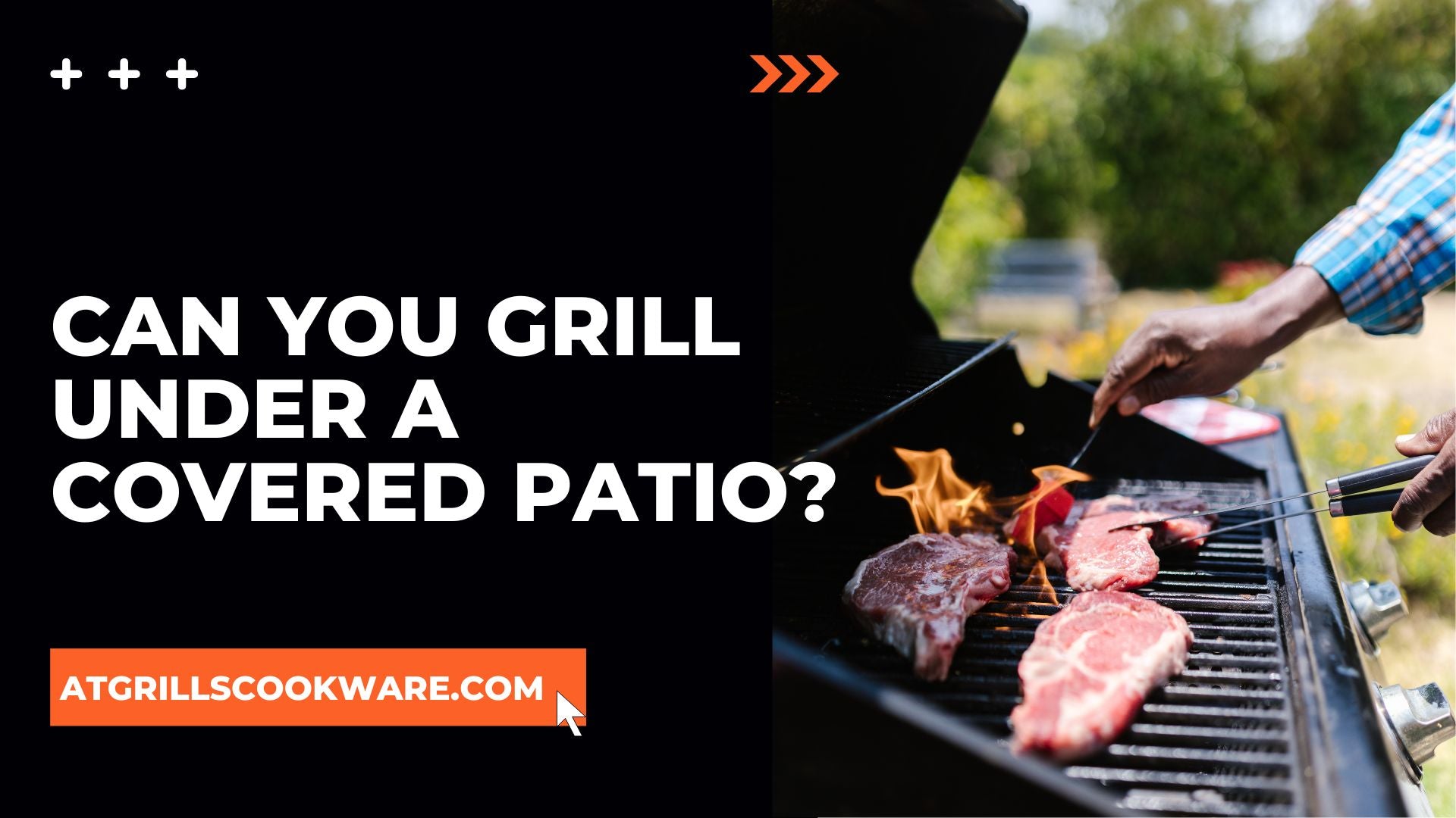 Can You Grill Under A Covered Patio?