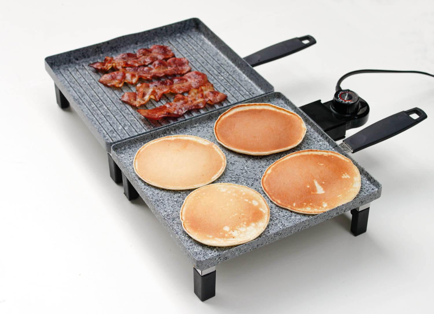 Atgrills electric griddle grill combo