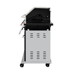 Royal Gourmet GA6402H 6-Burner Propane Gas Grill with Sear Burner and Side Burner, 74,000 BTU Cabinet Style Barbecue Grill for Outdoor BBQ Grilling and Backyard Cooking, Black