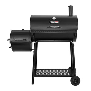 Royal Gourmet CC1830FG Charcoal Grill with High Heat-Resistant BBQ Gloves, 811 Square Inches, Black, Backyard Cooking with Offset Smoker
