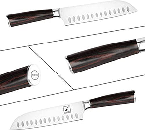 Cuchillo de cocina Santoku imarku de 7 pulgadas